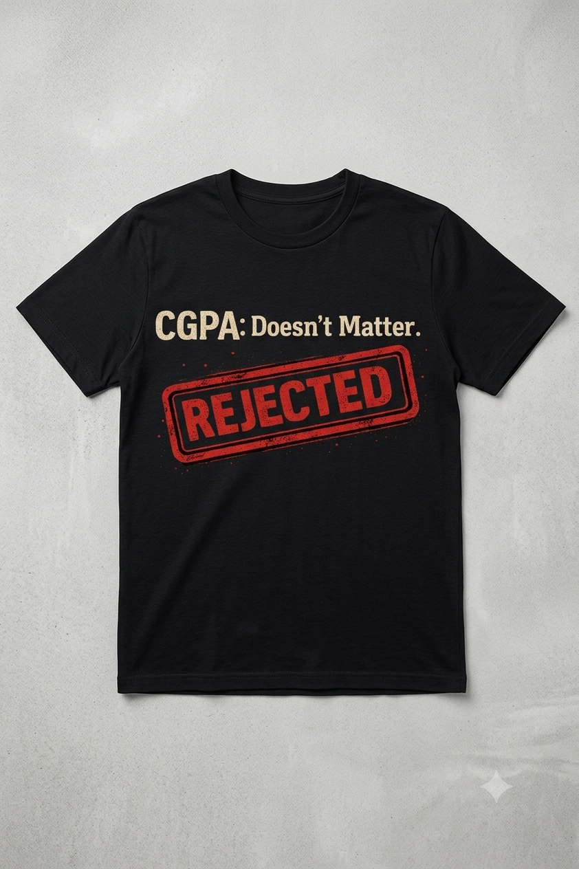 CGPA: Doesn't Matter. Tee