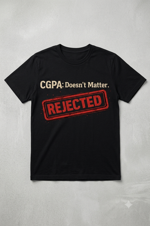 CGPA: Doesn't Matter. Tee