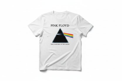 Pink Floyd Dark Side of the Moon graphic tee - White