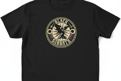 Black Sabbath vintage graphic tee - Black